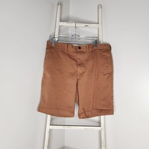 J.Crew mercantile mens 33 9" flex Chino shorts tan